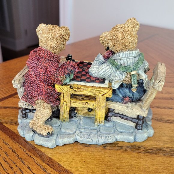 Boyds Bears Resin #2281 Grenville with Matt & Bailey "Sunday Afternoon" - Picture 5 of 6
